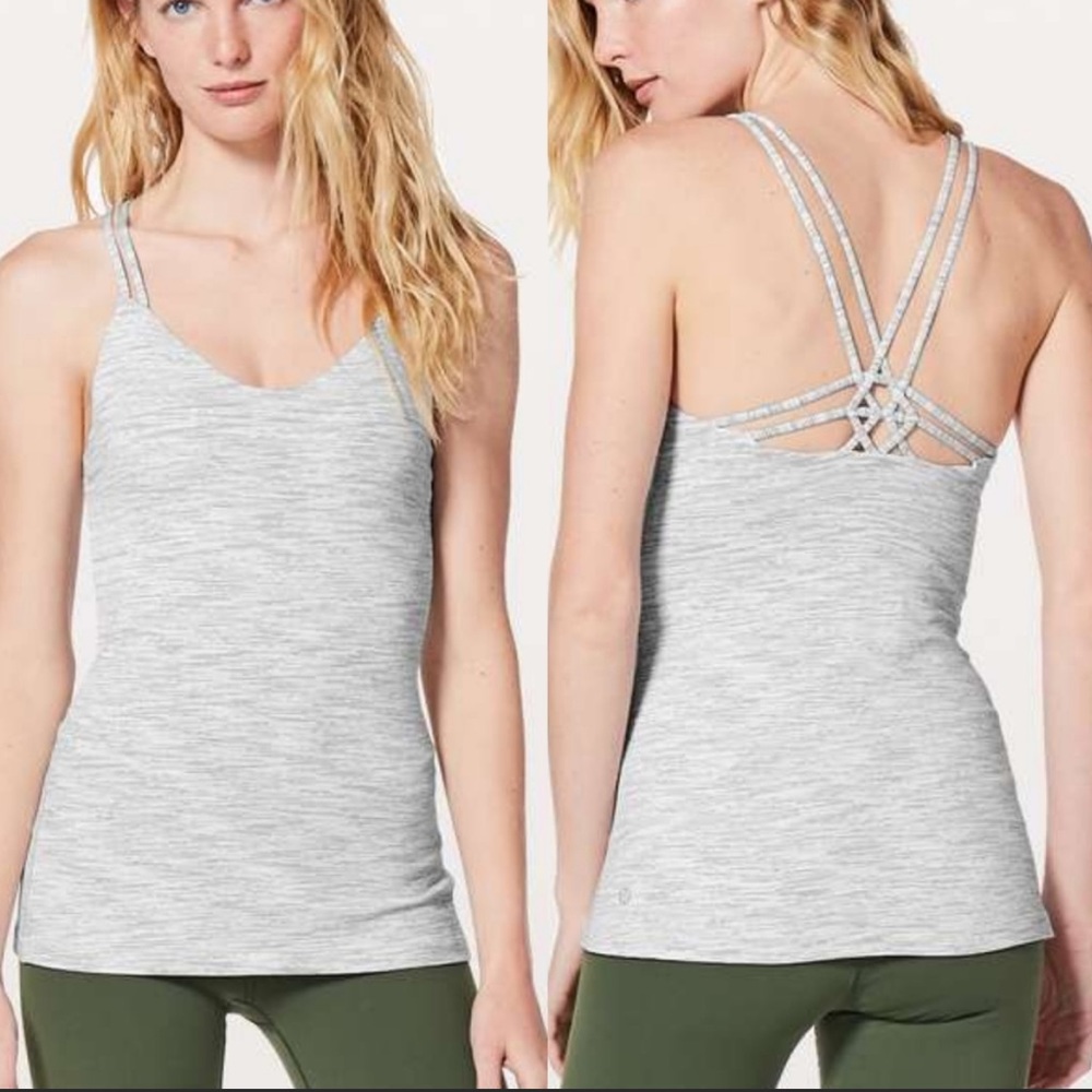 Lululemon Create Your Calm Tank Top Wee Are From Space Nimbus Battleship